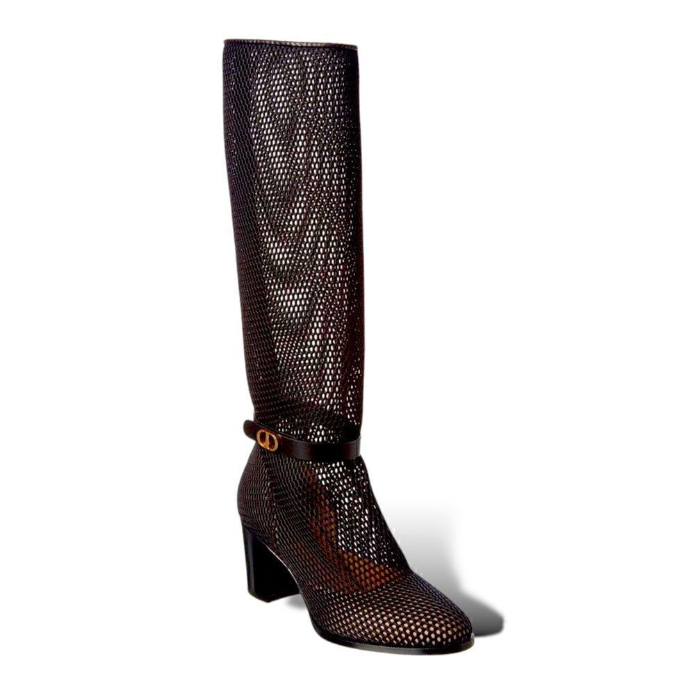 Christian Dior Women's Empreinte Knee High Boots Mesh
|Size: US8 | IT 38| - Picture 3 of 13